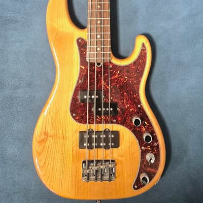 Fender American Deluxe Precision bass 2008 - Amber image 4