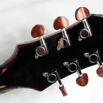 Custom Painted and Upgraded Epiphone Les Paul Studio LT-Aged and Worn With Graphics And Matching Headstock image 21
