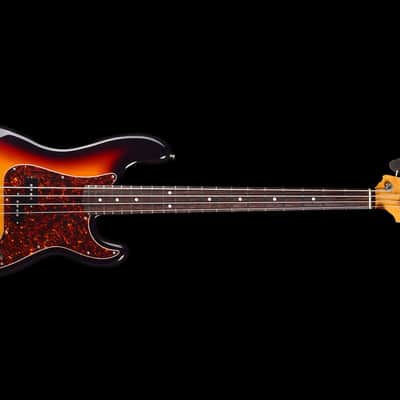 Fender Japan Precision Bass PB-62 2004 - 3-Tone Sunburst image 2
