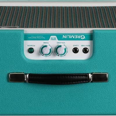 Tone King Gremlin Guitar Combo Amplifier (5 watts, 1x12"), Turquoise, 5 Watts image 3