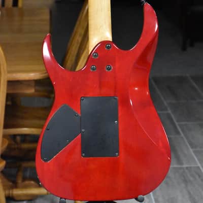 Ibanez RG 320 QS - 2000 Red Wave gloss with Floyd Rose image 19