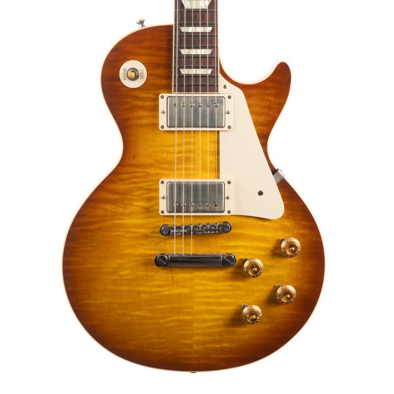 Used Gibson Custom 1959 Les Paul Reissue VOS Iced Tea Burst 2013 image 1