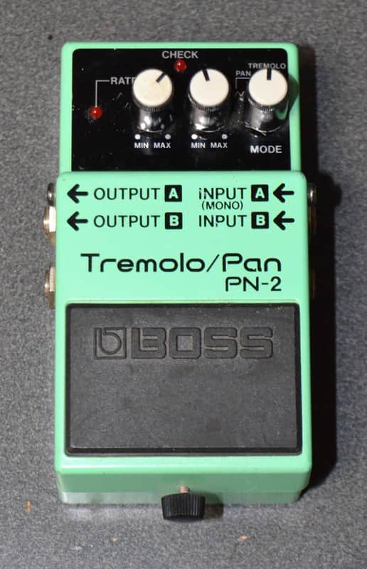Boss Mick Ronson Owned Boss PN-2 Tremolo/Pan Effect Pedal – Used 1990's image 1