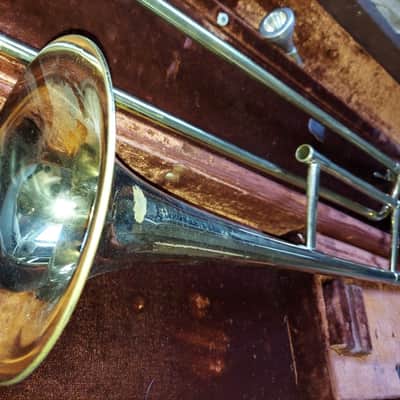 Olds Ambassador Trombone, USA, Brass with Case and Mouthpiece image 18
