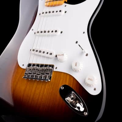 Fender Custom Shop Limited Edition 70th Anniversary 1954 Stratocaster Hardtail Time Capsule Wide Fade 2-Tone Sunburst image 5