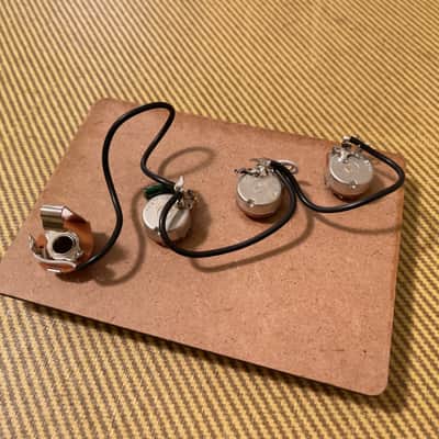 Jazz Bass Alnico Pickups & Wiring Harness image 3