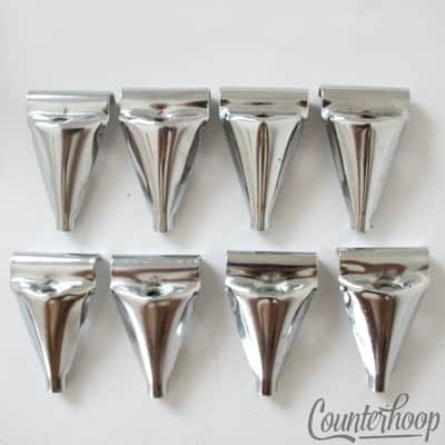 Slingerland 8x Sound King Tension T-Rod-Claws Bass/Snare Drum Vintage Chrome 60s image 1