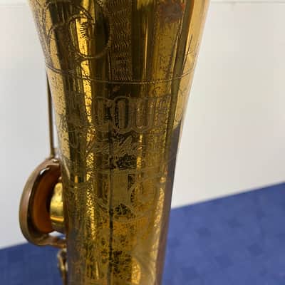 Vintage H. Couf Superba I Eb Pro Bari Baritone Sax Saxophone Made in Germany 1976 image 17