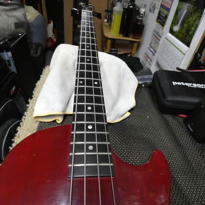 Gibson LPB1 Les Paul Bass 1991 - Cherry Red image 7
