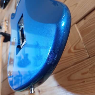 KRAMER Baretta "Hot Rod" Blue Sparkle with Flames image 15