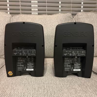 Genelec M030 5" Powered Nearfield Studio Monitor (Pair) 2013 - 2021 - Black image 5