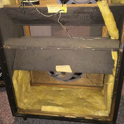 1968 Sunn 2x15 cabinet with JBL D140-6 speakers w/ built in JBL crossover. All Original. image 6