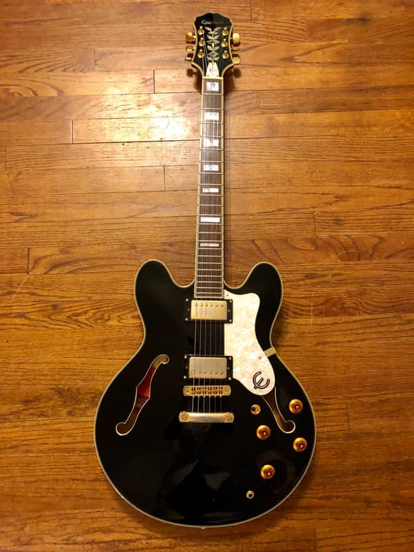 Epiphone Sheraton John Lee Hooker Black image 1