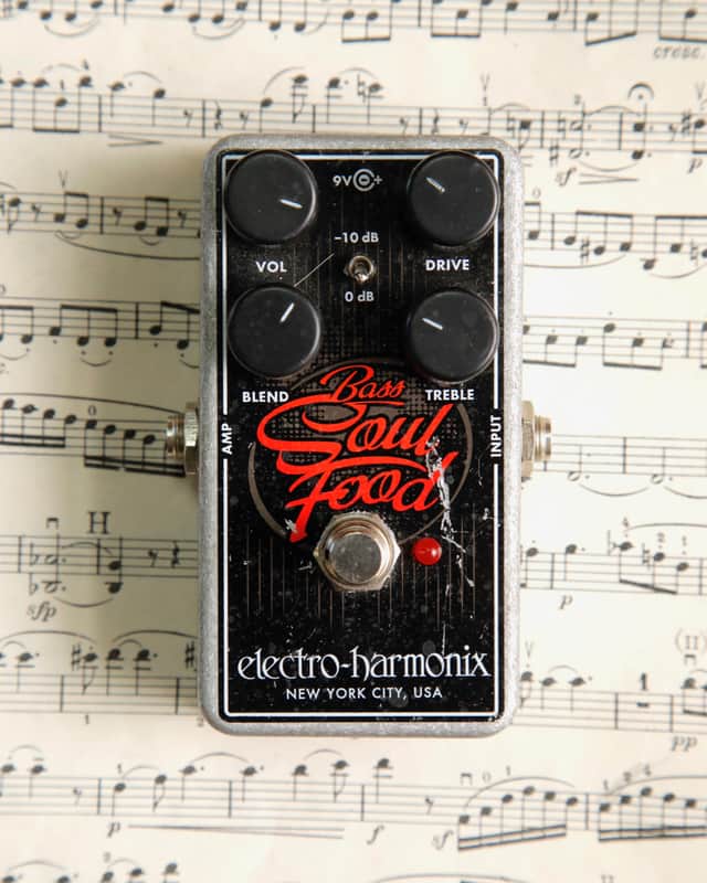 Electro-Harmonix Bass Soul Food Overdrive Pedal Pre-Owned image 1