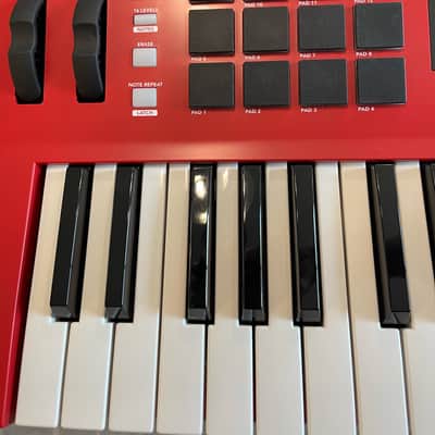 Akai MPC Key 37 Standalone Workstation Synthesizer 2025 - Red with Deck Saver Cover image 4