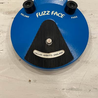 Dunlop Jimi Hendrix Signature Dallas Arbiter England JHF2 NKT275 Fuzz - 1994 - Blue - W/ Original Box image 2