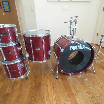 Yamaha Rare vintage club custom made in Japan 12 round x 10 tom top line drum! image 11