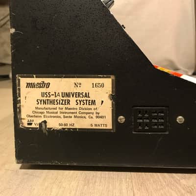 Maestro Universal Synthesizer System (USS - 1A) 60s image 4