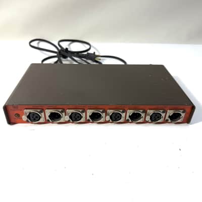 Vintage Crown PH-4 Orange and Black 4 Channel 48v Phantom Power Supply image 1
