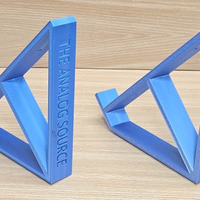 The Analog Source 45 Degree Angled Electric Blue Color Desktop Stands For Elektron Digitakt Digitone Syntakt Digital Drum Machine Sampler Synthesizer image 3
