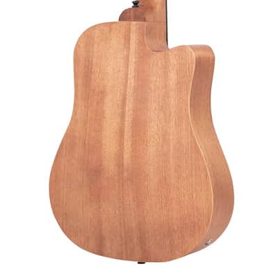 Gold Tone M-Bass/L 23-Inch Scale 4-String Acoustic-Electric MicroBass w/Hard Case For Left Hand Player image 2