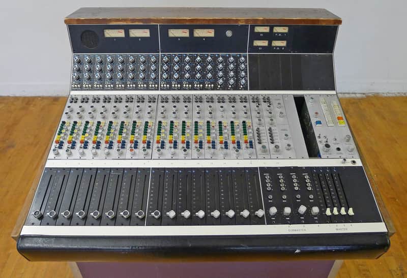 1972 API 1604 Console Fully Loaded With 550A-1 550A and 550B EQ From The Record Plant NYC image 1