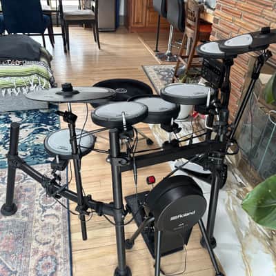 Roland TD-07 VQD Electronic V-Drum Kit 2022 - Present - Black image 2