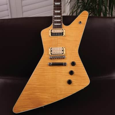 Gary Moore Owned 1984 Hamer Explorer #0731 Natural | Hamer Standard w/One-Piece Flame Honduras Mahogany Back, Flame Maple Top, Honduras Mahogany Neck, Scimitar Headstock w/Rare Flame Maple Veneer, DiMarzio PAF + Hamer Slammer Humbuckers & Sperzel Tuners image 19
