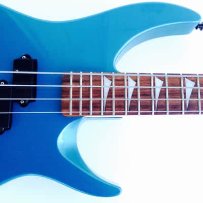 Vintage 90's GTX-53 KAMAN OVATION Bass Guitar 24 FRETS **ElectricBlue** KOREA PING MIK image 16