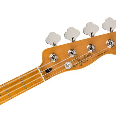 Squier Classic Vibe Telecaster Bass Vintage White 4-String Electric Bass image 4