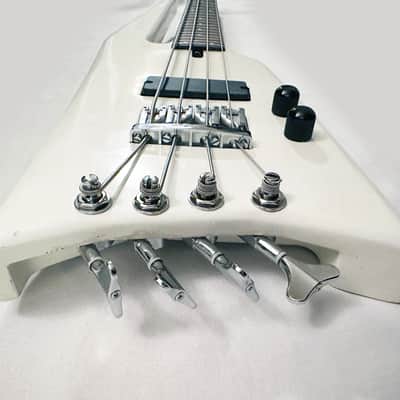 Vintage 1983 HONDO "Alien" Headless Active Set-Neck Bass with EMG. Sounds Great !... image 8