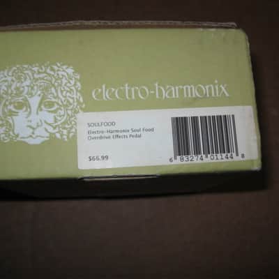 lightly handled Electro-Harmonix EMPTY CARDBOARD BOX, original Owner's Manual, & Warranty / Registration paperwork ONLY for Soul Food Transparent Overdrive (NO pedal, NO power supply) 2010s (specifically from 2014) image 12