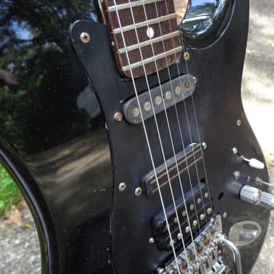 Kramer Pacer Custom 1984 Black- Seymour Duncan Vintage Pickups- Bannana Hockey Stick image 8