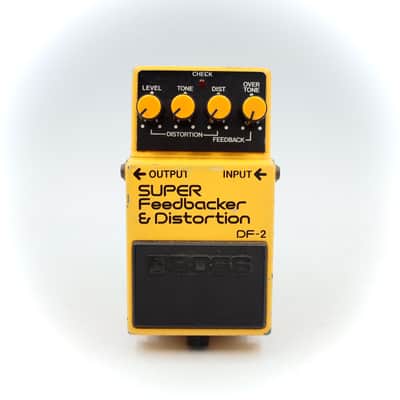 Boss DF-2 Super Feedbacker and Distortion 1985 Made In Japan Guitar Effect Pedal 544600 image 2