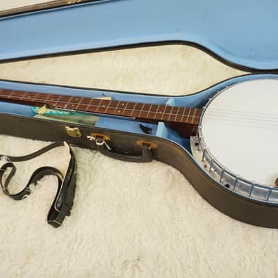 Pirles FB-5R 5-String Banjo w/ 5th String Capo & Chipboard Case image 20