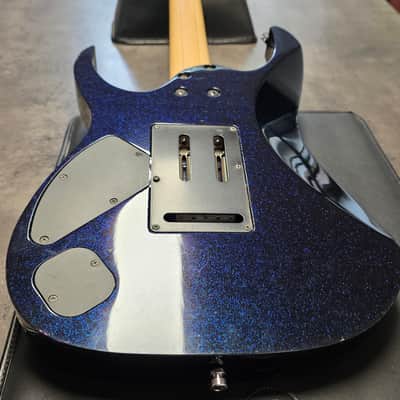 Ibanez Prestige RG1570 TEAM J CRAFT Cosmic Blue Wizard Edge Pro HSH Super Strat FujiGen MIJ Japan RG Guitar image 9