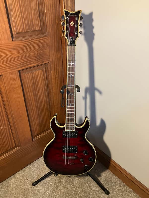 Schecter S-1 Elite 2003 - 2007 - Black Cherry image 1