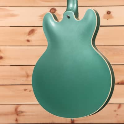 Gibson PSL 1964 ES-335 Ultra Light Aged - Kerry Green Two Tone-130636 image 8