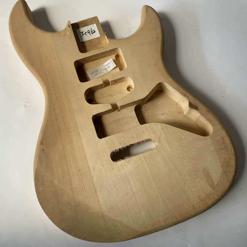 Basswood Guitar Stratocaster Strat Style Body DIY Project image 1
