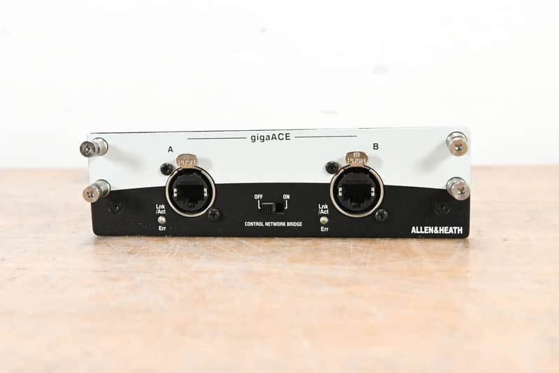 Allen & Heath gigaACE Audio Networking Card for dLive and Avantis CG0141W image 1