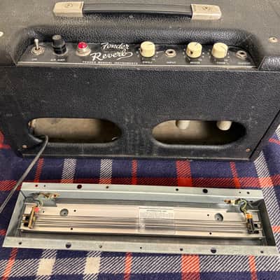 Fender Reverb Unit 6G15 1963 - 1966 - Black image 10