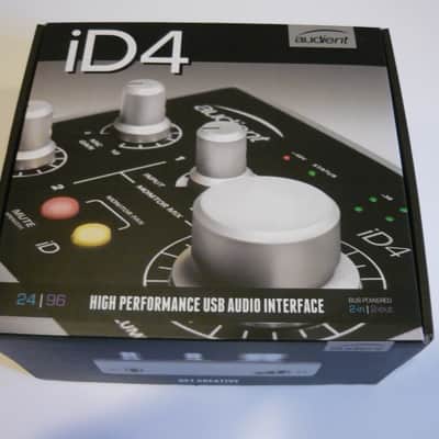 Audient iD4 Desktop USB Audio Interface 2010s - Black image 1