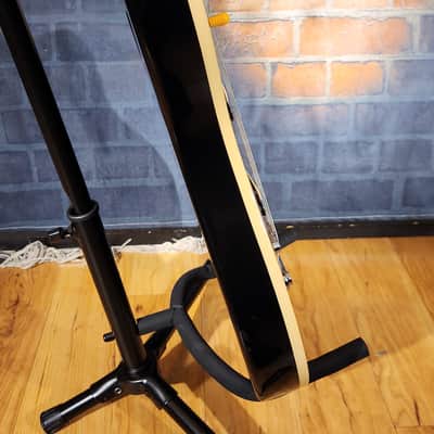 Peavey EVH Wolfgang Stop-Bar Tailpiece Transparent Amber Peavey Case image 9