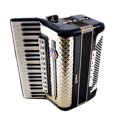 Rare Old/Vintage/Antique, German Made Piano Accordion Weltmeister - 120 bass, 16 registers (11+5) - Golden Era - Youtube VIDEO image 7