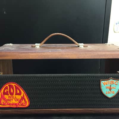 Handmade Fender Musicmaster chassis head cabinet - Hardwood image 5