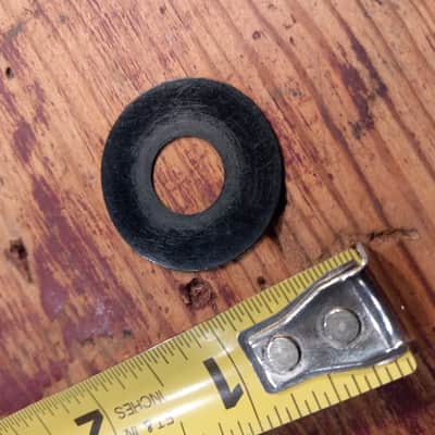 Gibson Les Paul 1954-1961 Thin "Poker Chip" Selector Switch Ring - Black image 3