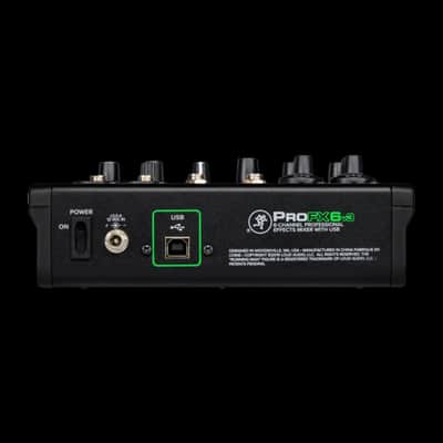 Mackie PROFX6V3 6-channel Pro Analog FX Mixer with USB image 5