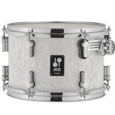 Sonor AQ2 Series 10x7" White Marine Pearl Rack Tom Drum w/Mount | WorldShip | NEW | Authorized Dealer image 1