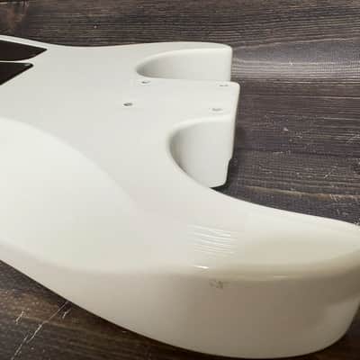 90s Charvel by Jackson DK-065 Dinky SSH Body White w/Plate and Bridge and Pickups image 15