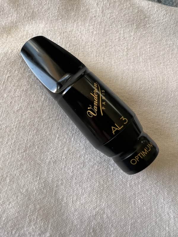 Vandoren SM711 AL3 Optimum Series Alto Saxophone Mouthpiece 2010s - Black image 1